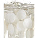 Lusso 16 Light 43.5 inch Natural/Pearlized White Chandelier Ceiling Light