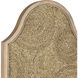 Sisal 76.25 inch Natural and Weathered Oak Screen, Marjorie Skouras Collection