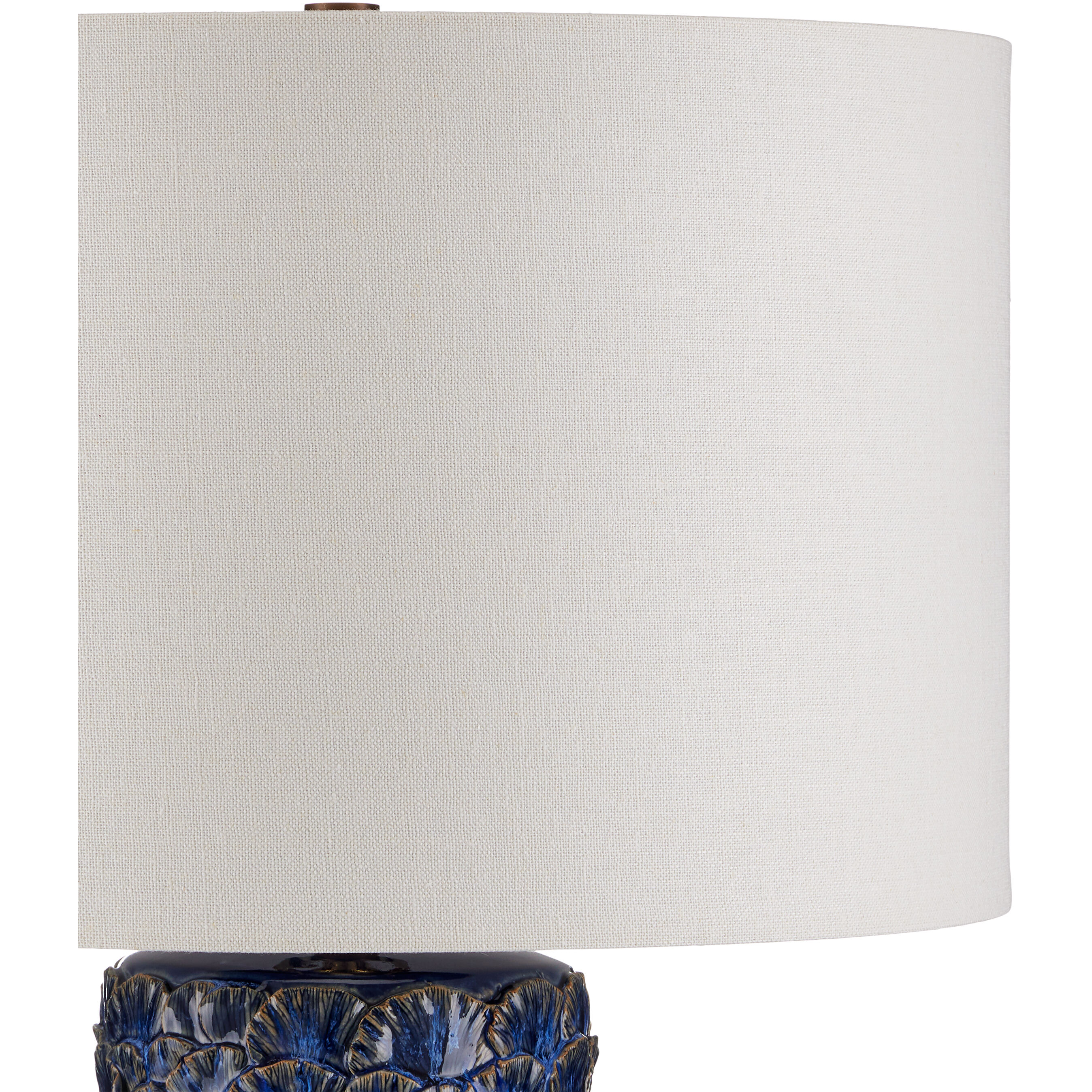 Fairmont 28.5 inch 150 watt Dark Blue Reactive Table Lamp Portable Light