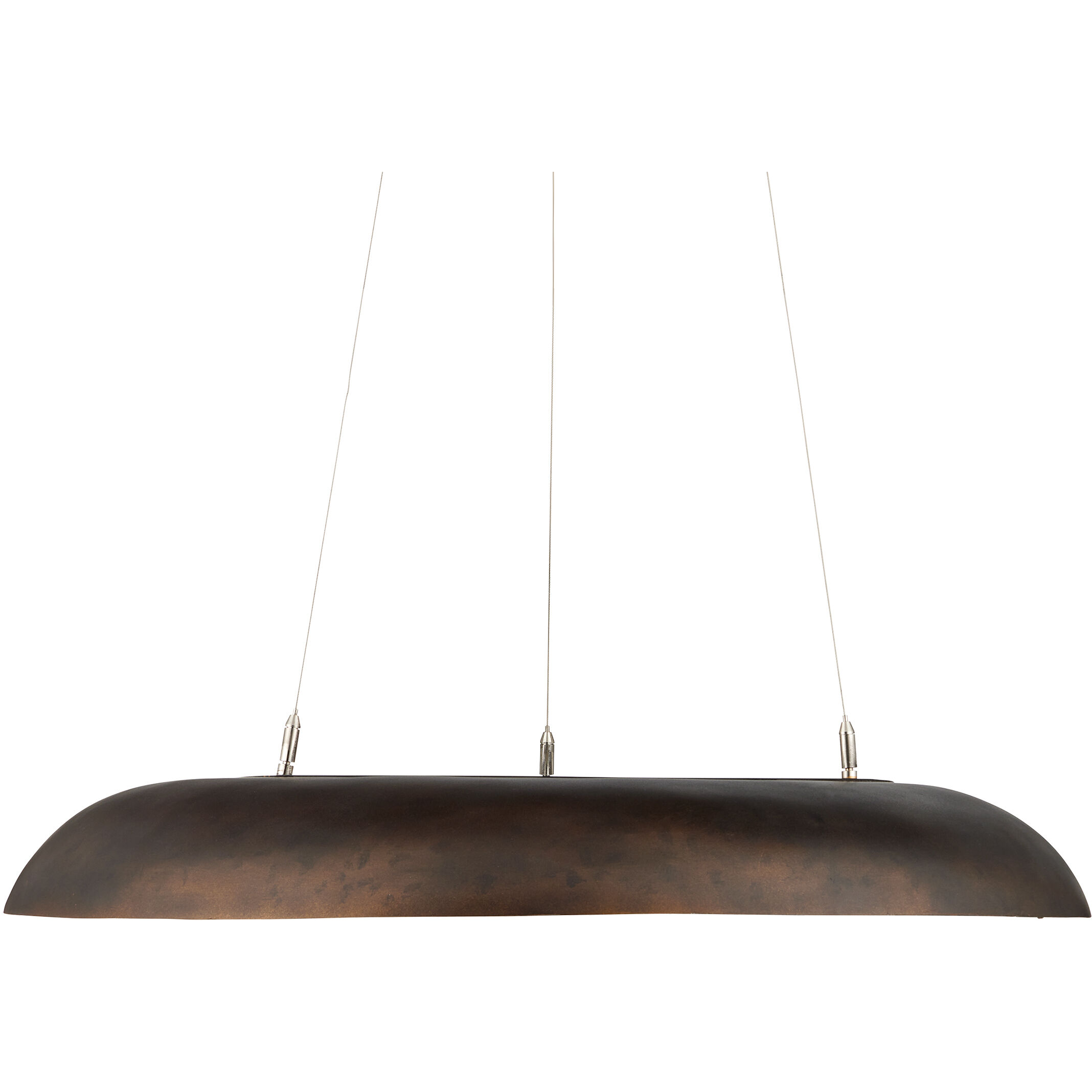 Tairagai 1 Light 32.25 inch Natural/Bronze Gold Chandelier Ceiling Light