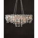 Lusso 16 Light 43.5 inch Natural/Pearlized White Chandelier Ceiling Light