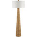 Birdsong 67.25 inch 150 watt Natural Floor Lamp Portable Light
