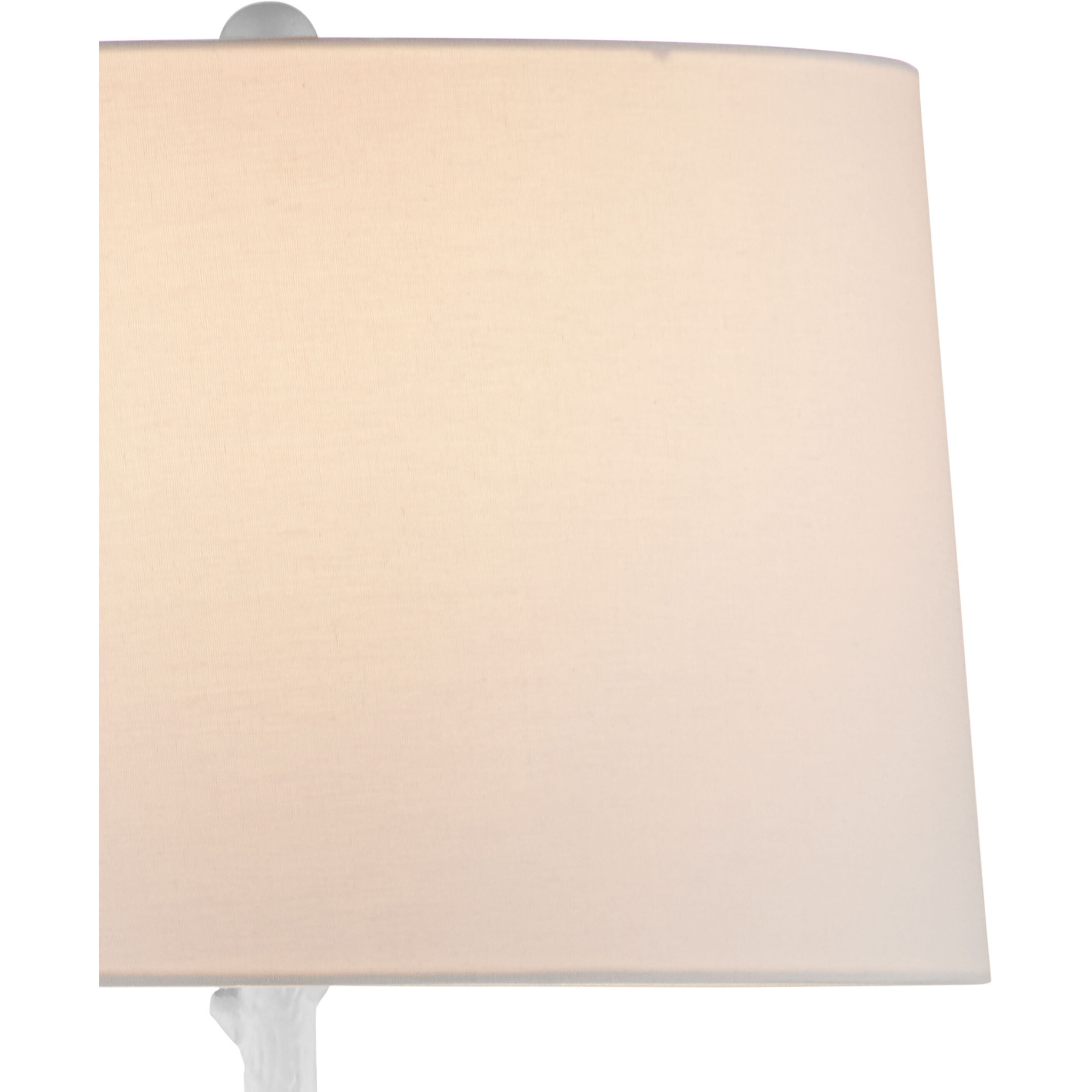 Piaf 69.5 inch 150 watt Gesso White Floor Lamp Portable Light