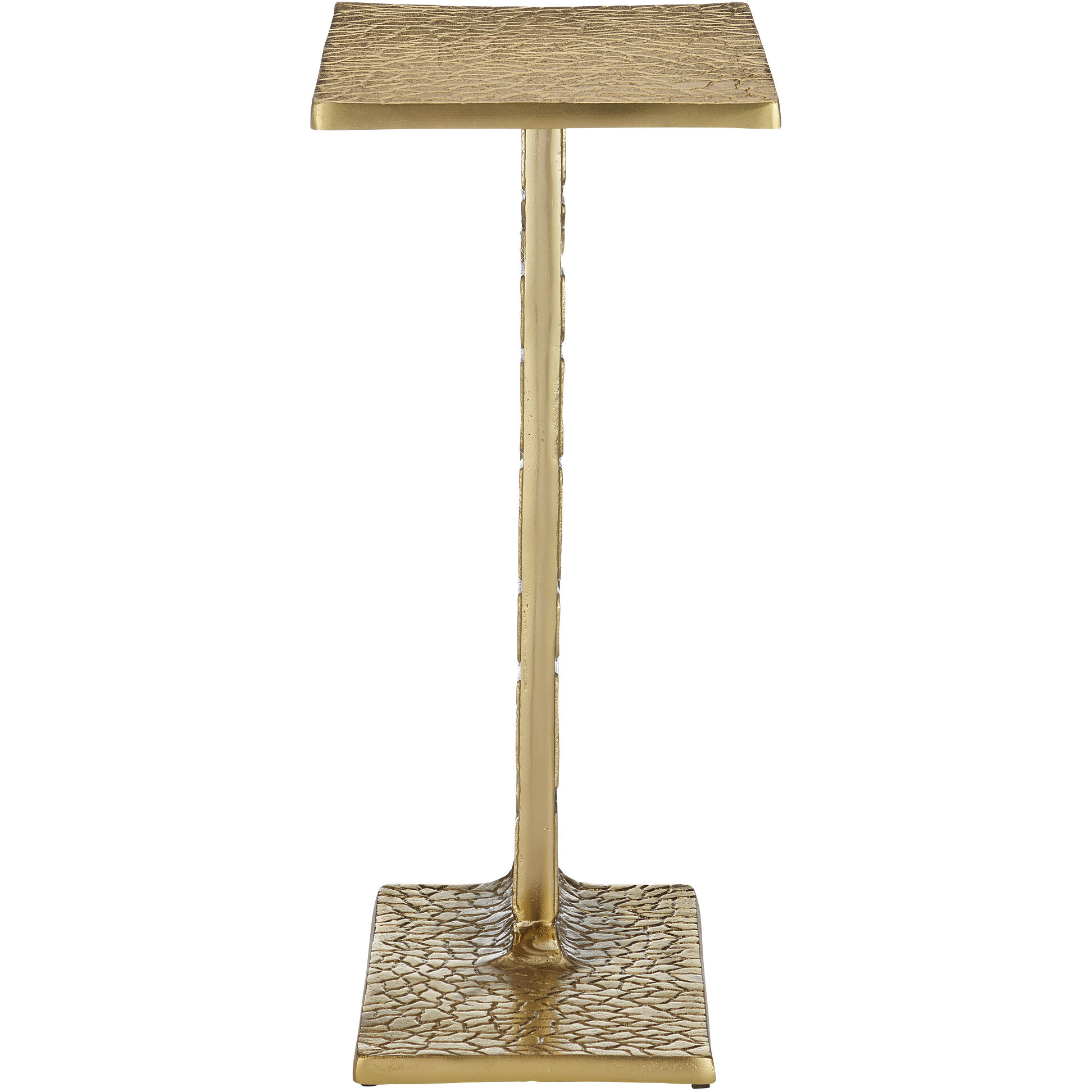 Beau Monde 24 X 15.75 inch Gold/Green C Table