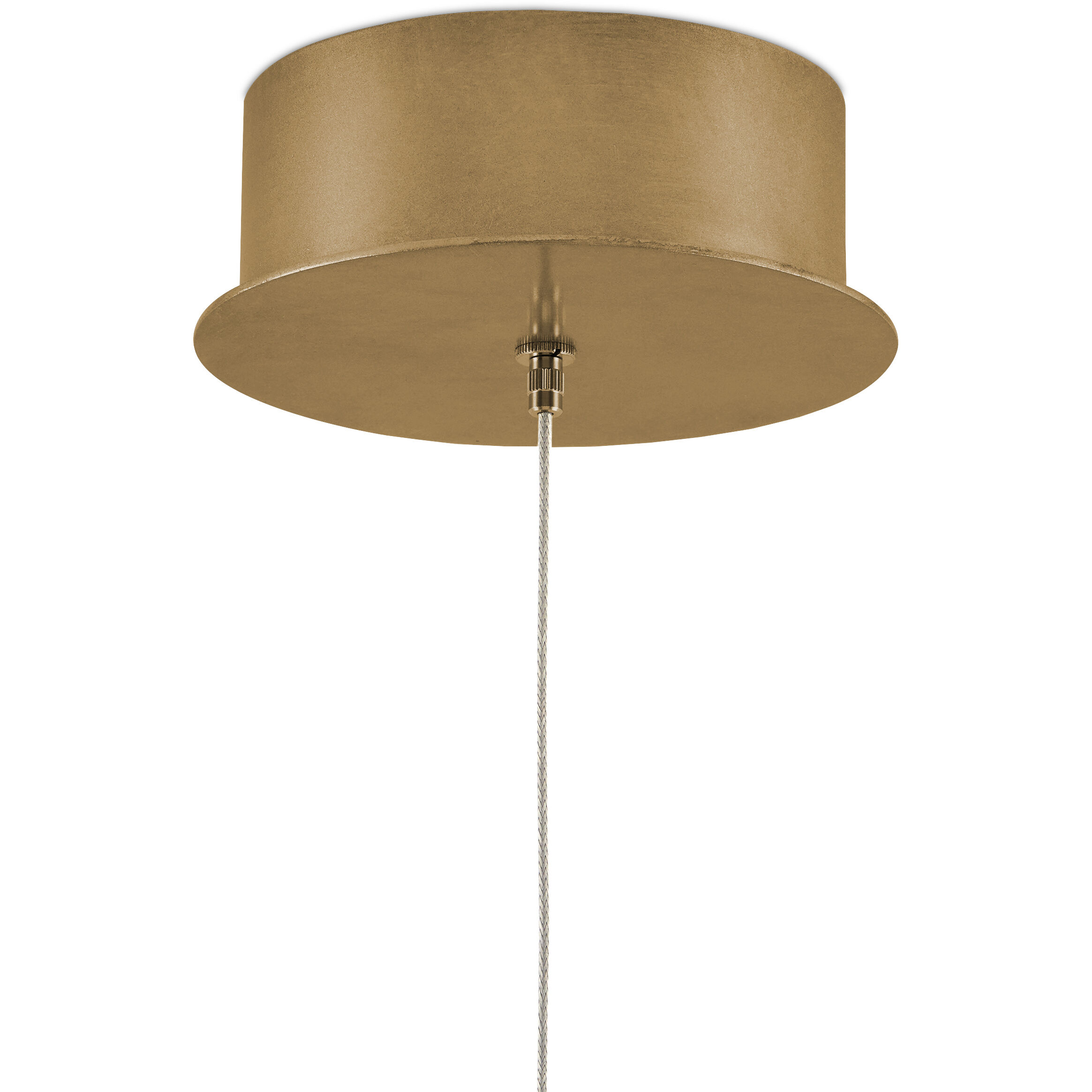 Purity 1 Light 5.5 inch Natural/Brass Pendant Ceiling Light