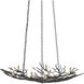 Rainforest 9 Light 34.5 inch Rustic Bronze Chandelier Ceiling Light, Small