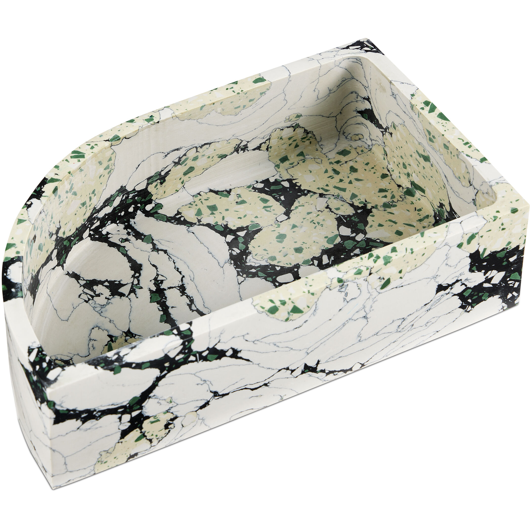 Fossey 10 inch White/Black Box