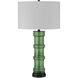 Balsam 32 inch 150.00 watt Green/Glossy Black Table Lamp Portable Light
