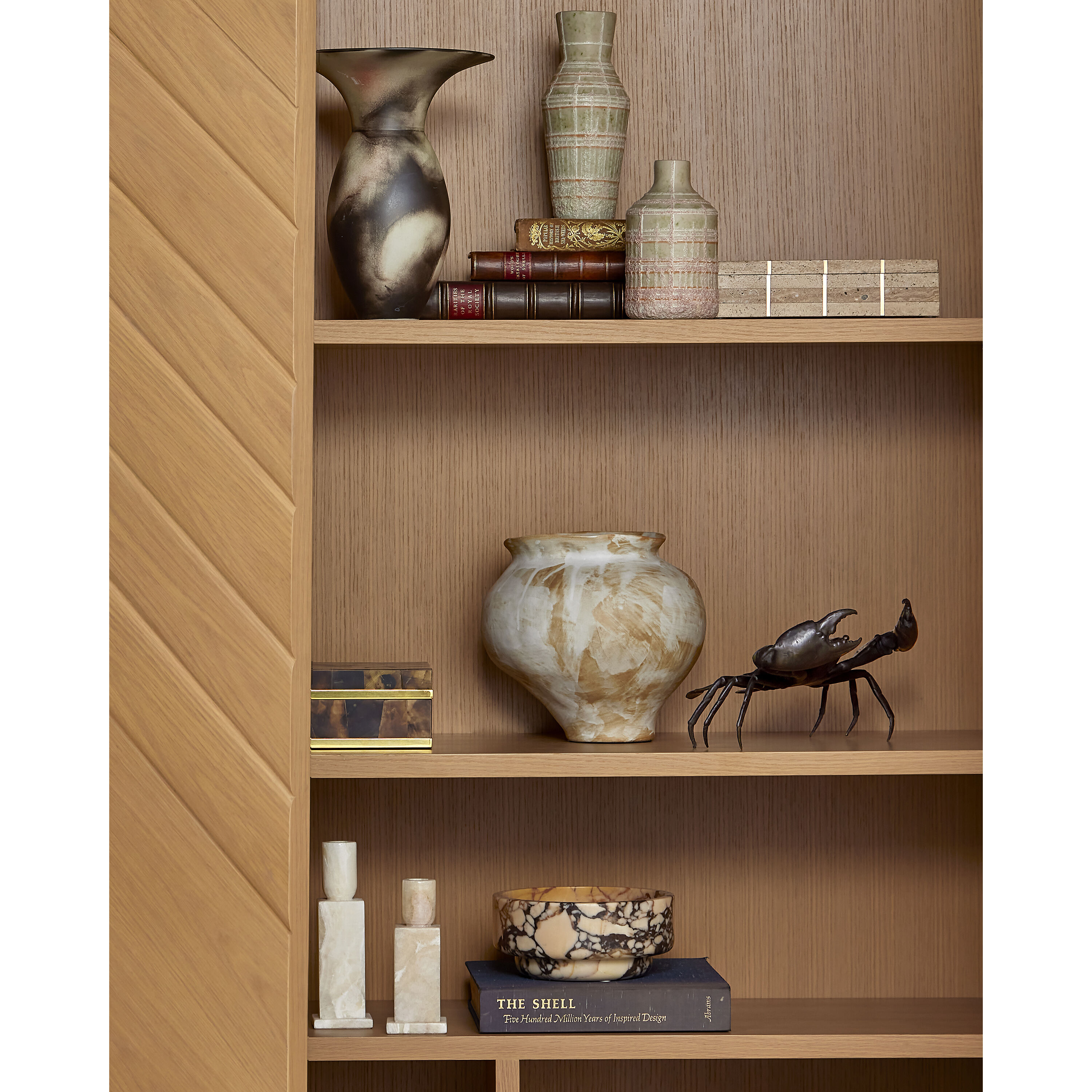 Riso 9.25 X 4 inch Vases, Set of 2