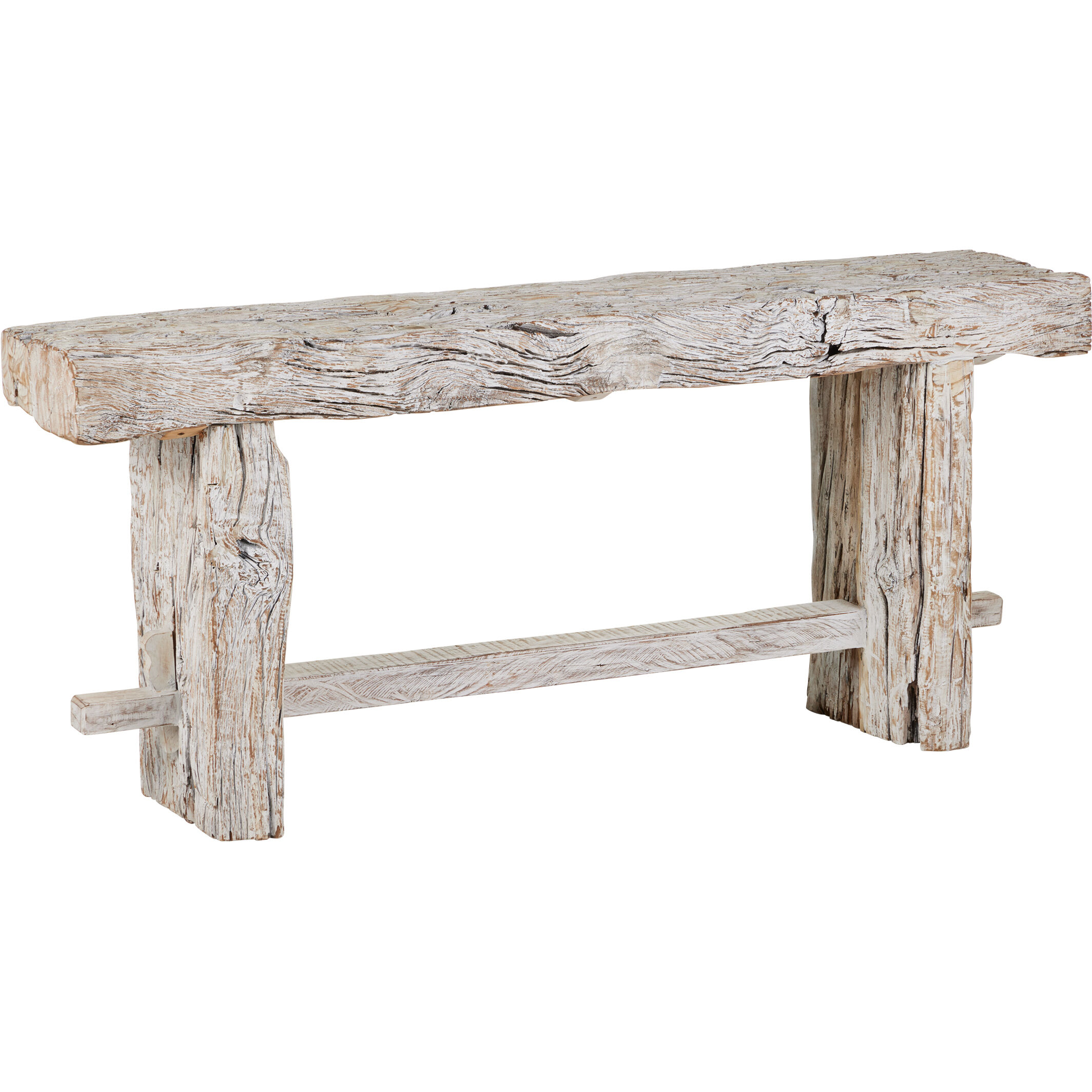 Holland 68 inch Whitewash Console Table