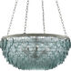 Quoram 8 Light 32.5 inch Silver Leaf Chandelier Ceiling Light, Small