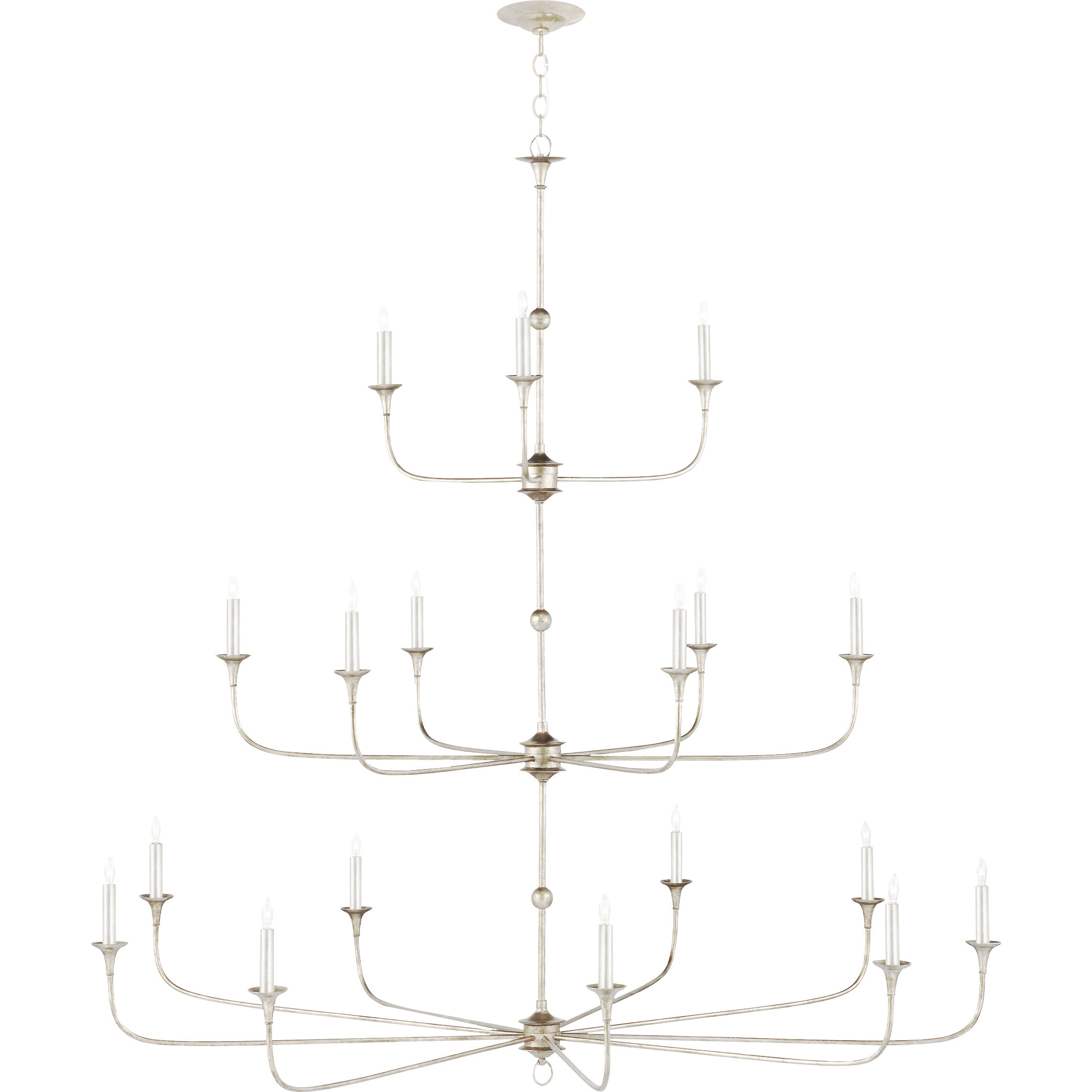 Nottaway 18 Light 60 inch Champagne Chandelier Ceiling Light, Grande