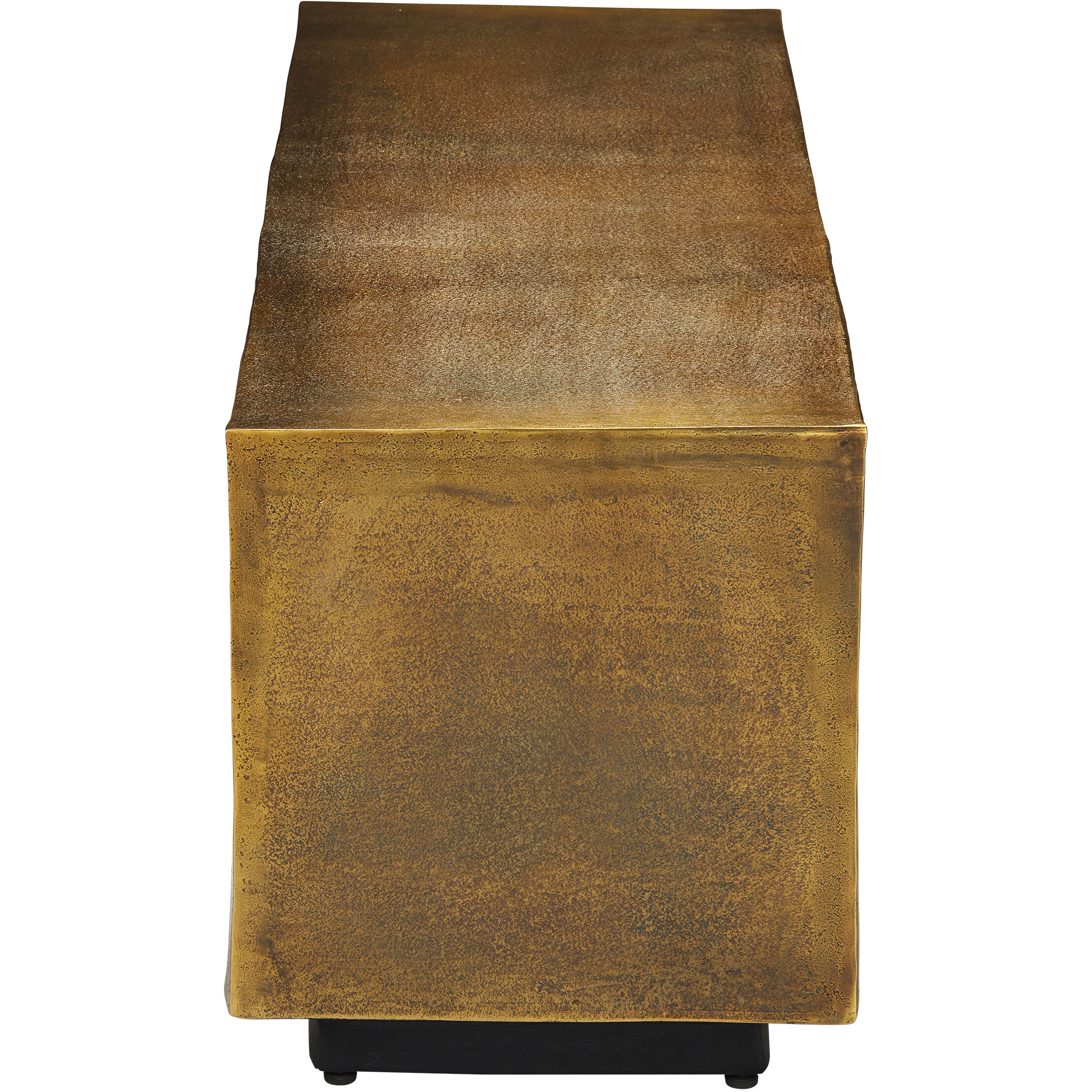 Jahnu Antique Brass Bench