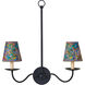 Marble Multicolor 5 inch Tapered Chandelier Shade