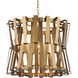 Chaconne 1 Light 27 inch Brass Chandelier Ceiling Light