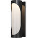 Swale LED 27 inch Black/White Outdoor Wall Sconce, Large