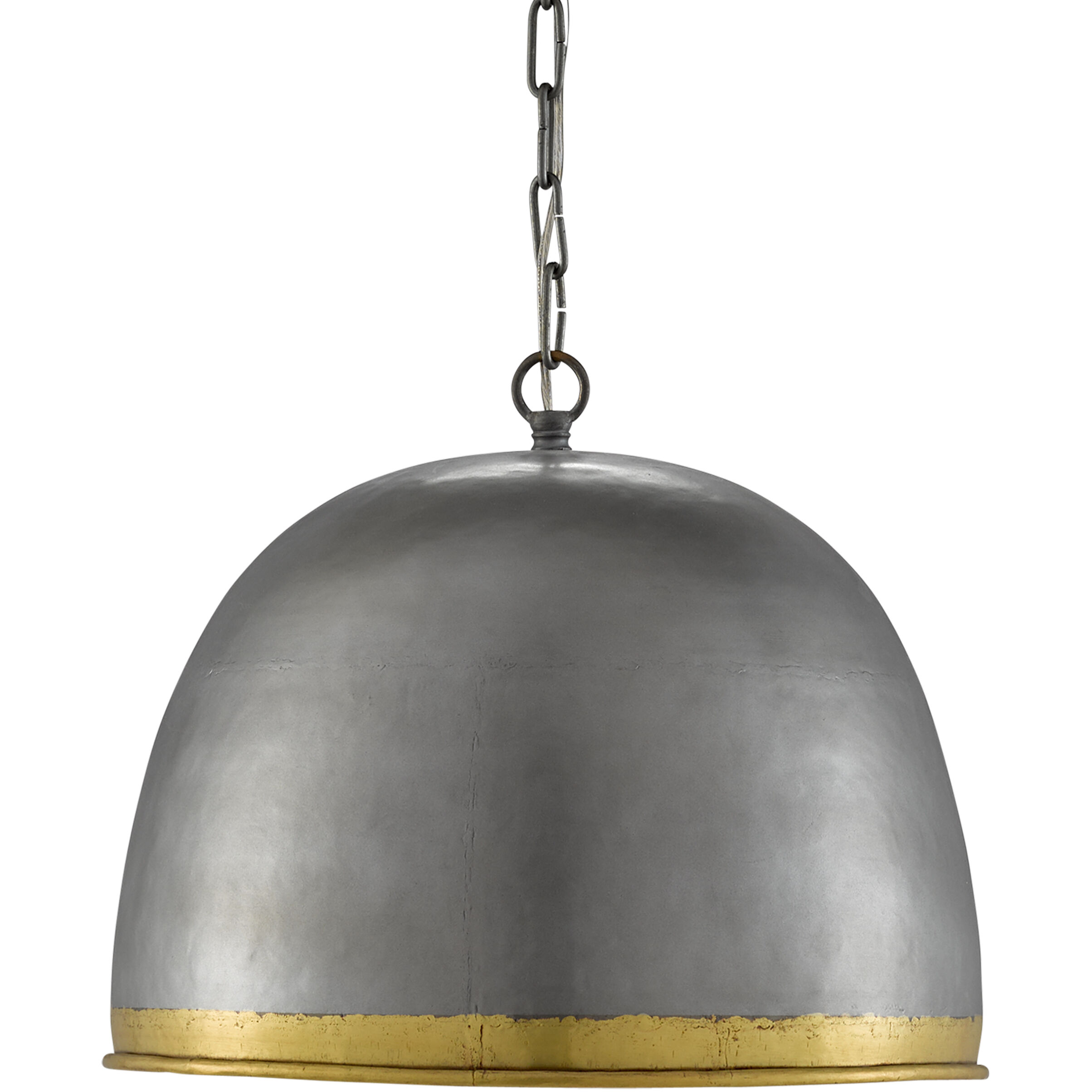 Matute 1 Light 17 inch Pewter/Polished Brass Pendant Ceiling Light