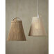 Parnell 1 Light 27.75 inch White/Gesso White/Frosted White Pendant Ceiling Light