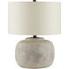 Beton 20 inch 150 watt Antique Earth Table Lamp Portable Light