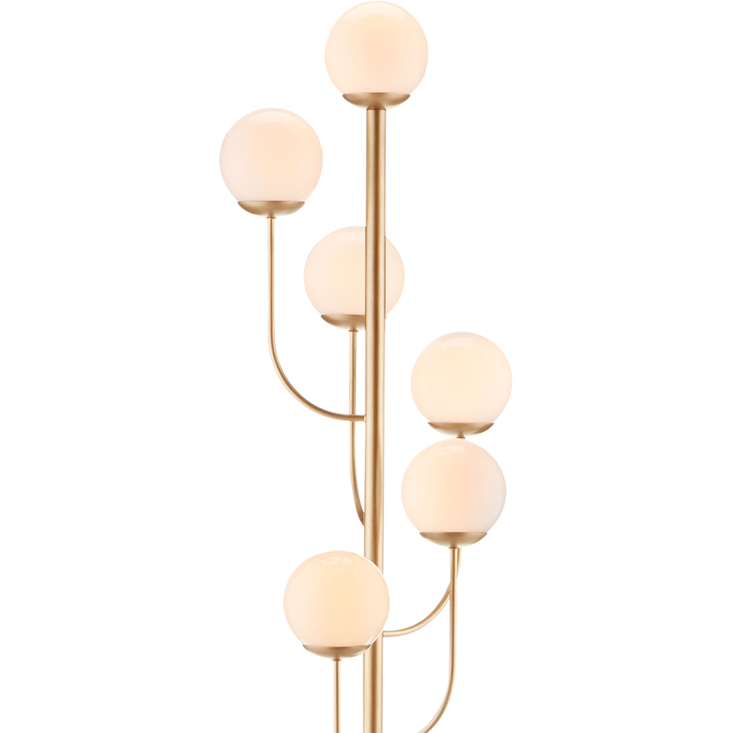 Farnsworth 72 inch 25 watt Brass Floor Lamp Portable Light