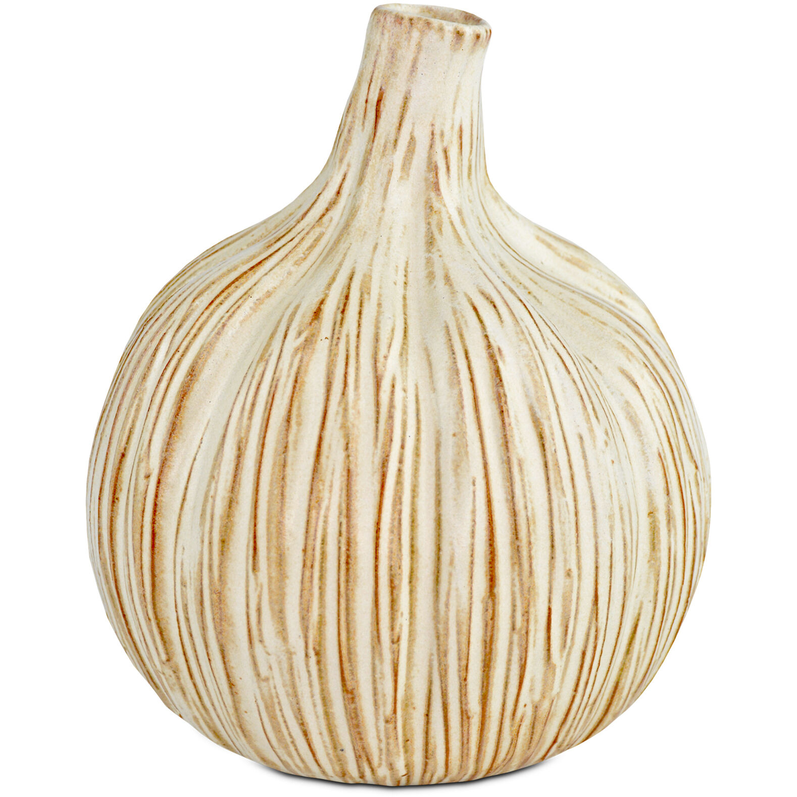 Garlic Bulb 6.75 X 5.5 inch Sculpture, Small