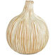 Garlic Bulb 6.75 X 5.5 inch Sculpture, Small