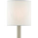 Lighting Accessory White Cotton 5 inch Shade