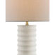 Snowdrop 23 inch 150 watt Natural Table Lamp Portable Light