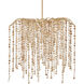 Kealia 7 Light 24.5 inch Natural/Coco Cream Chandelier Ceiling Light, Medium