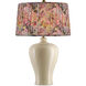 Wildflower Magenta/Green/Blue Tapered Lamp Shade