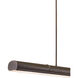 Lyon Linear Chandelier Ceiling Light, Large