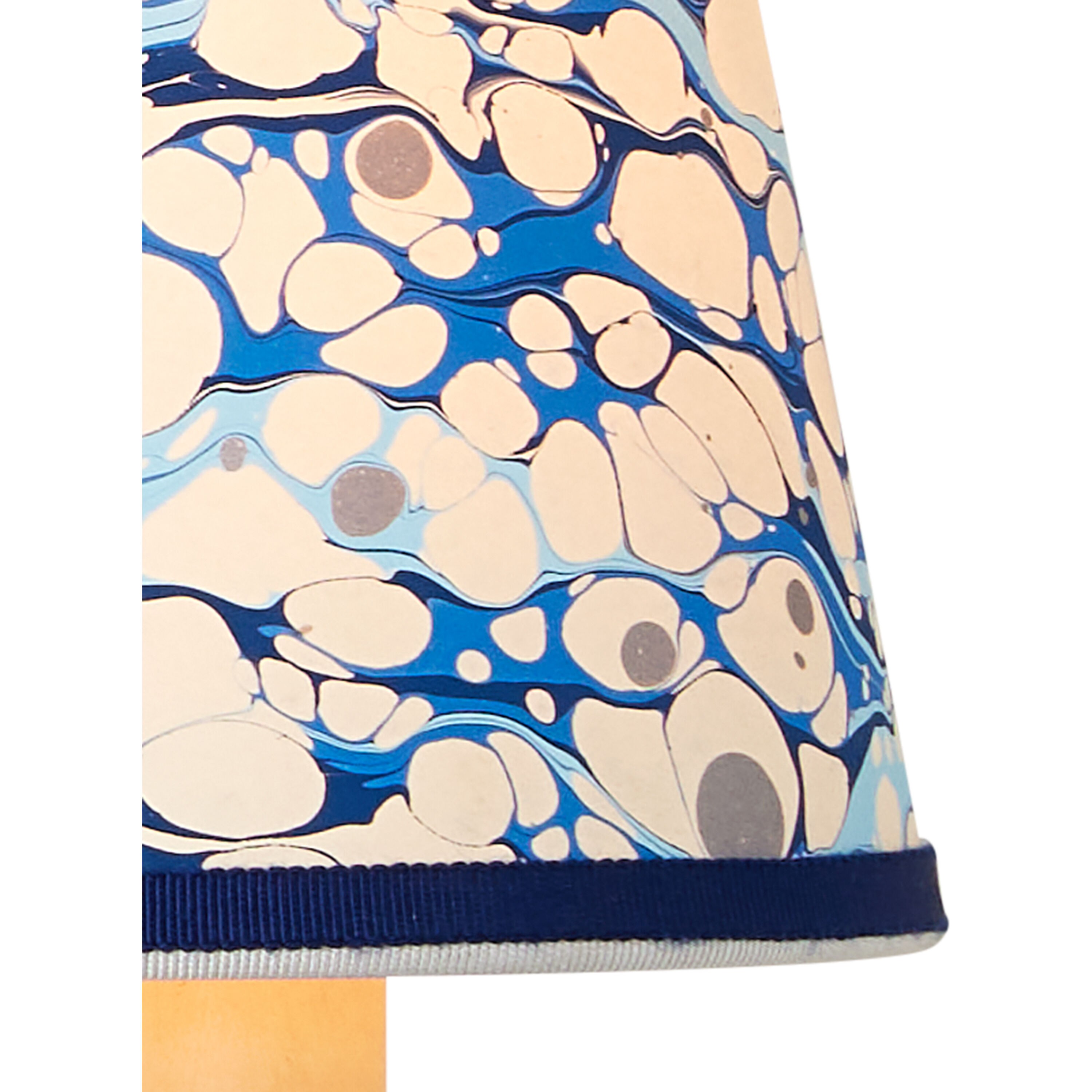 Marble Blue 5 inch Tapered Chandelier Shade