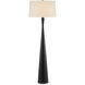Montenegro 73 inch 150 watt Matte Black Floor Lamp Portable Light