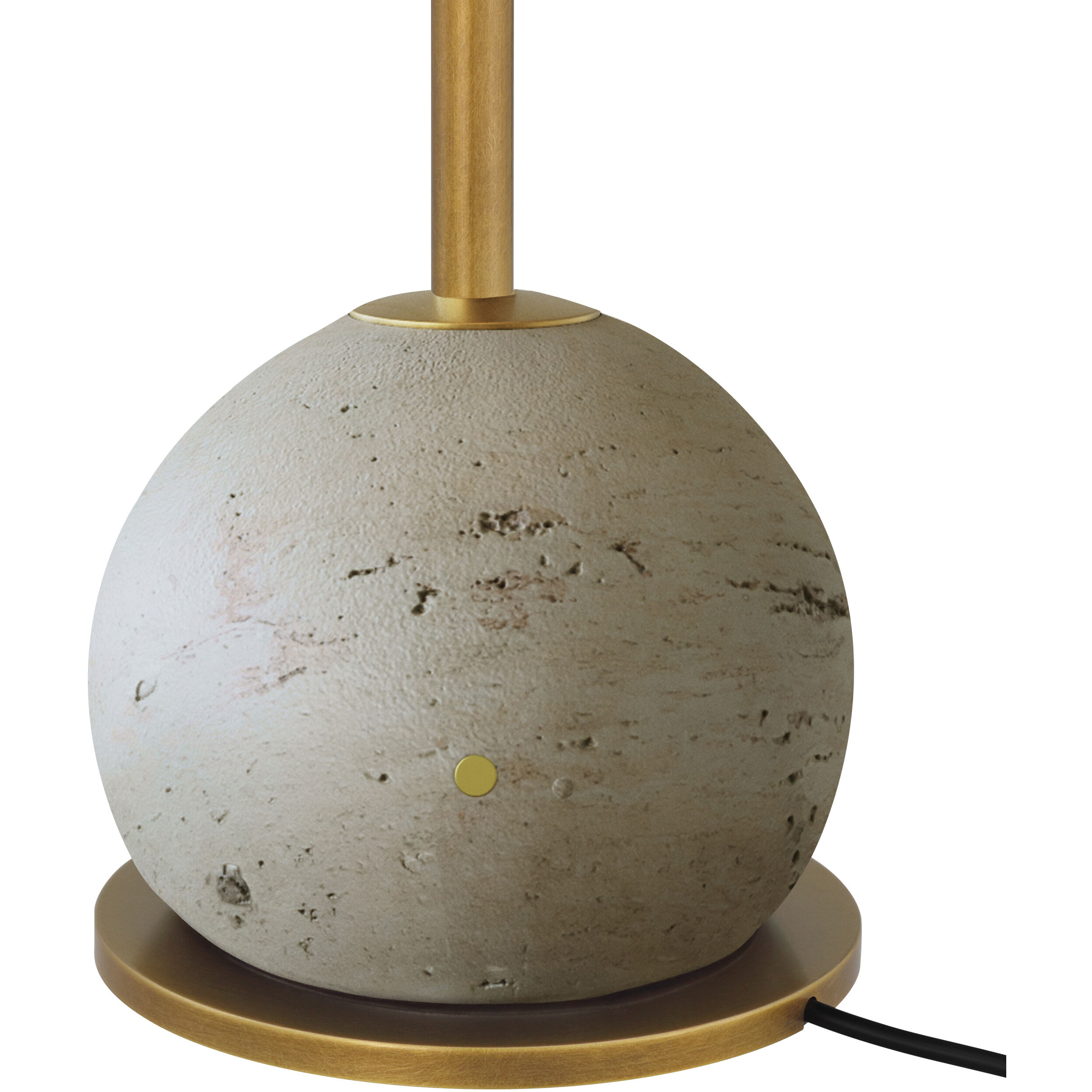 Journey 20 inch 1.50 watt Natural/Antique Brass Cordless Table Lamp Portable Light