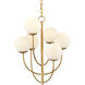 Sunnylands 6 Light 17 inch Brass Chandelier Ceiling Light