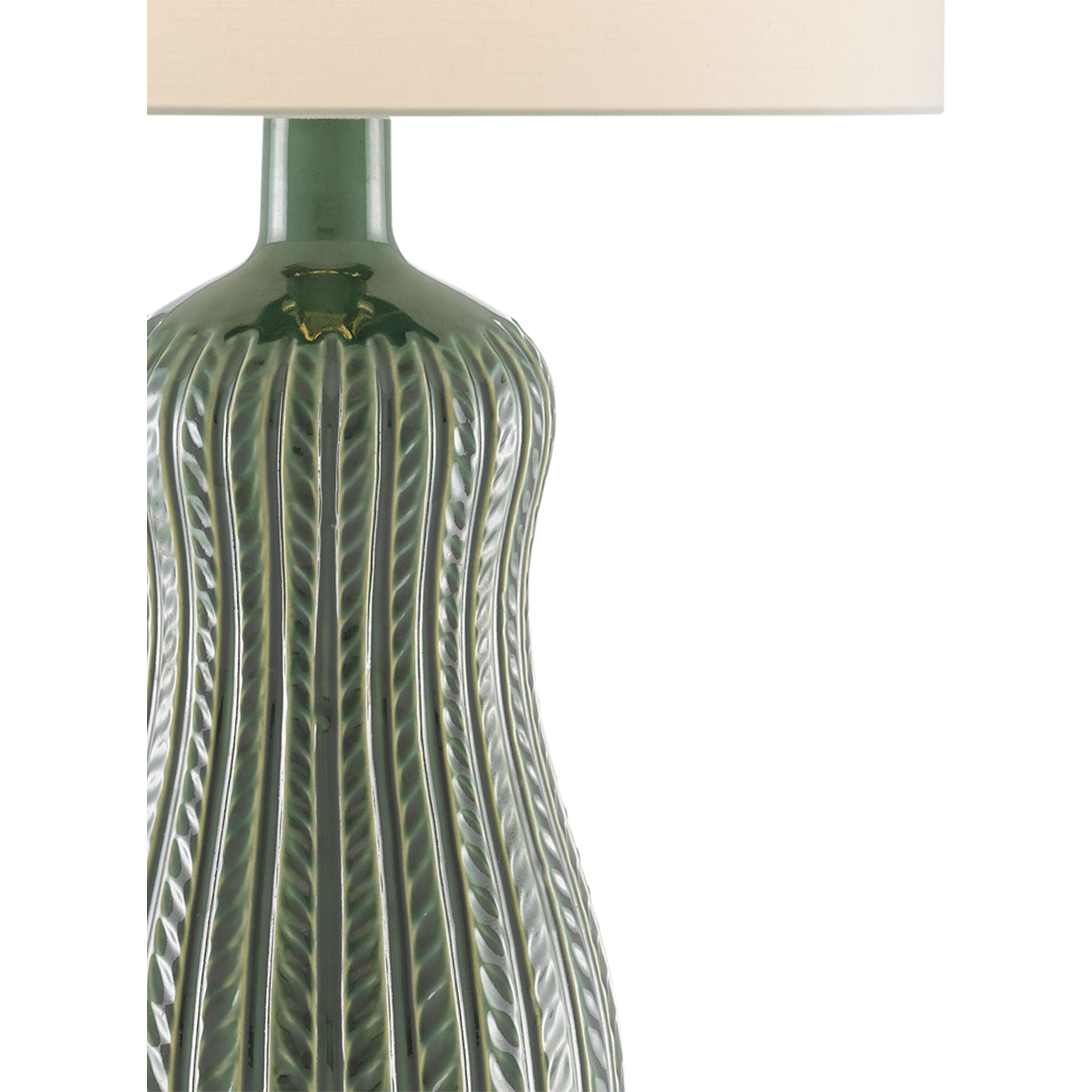 Mamora 29 inch 150 watt Green Table Lamp Portable Light