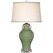 Londonderry 27.25 inch 150.00 watt Green/Clear Table Lamp Portable Light