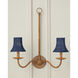 Bell Indigo 5.5 inch Chandelier Shade, Suzanne Duin Collection
