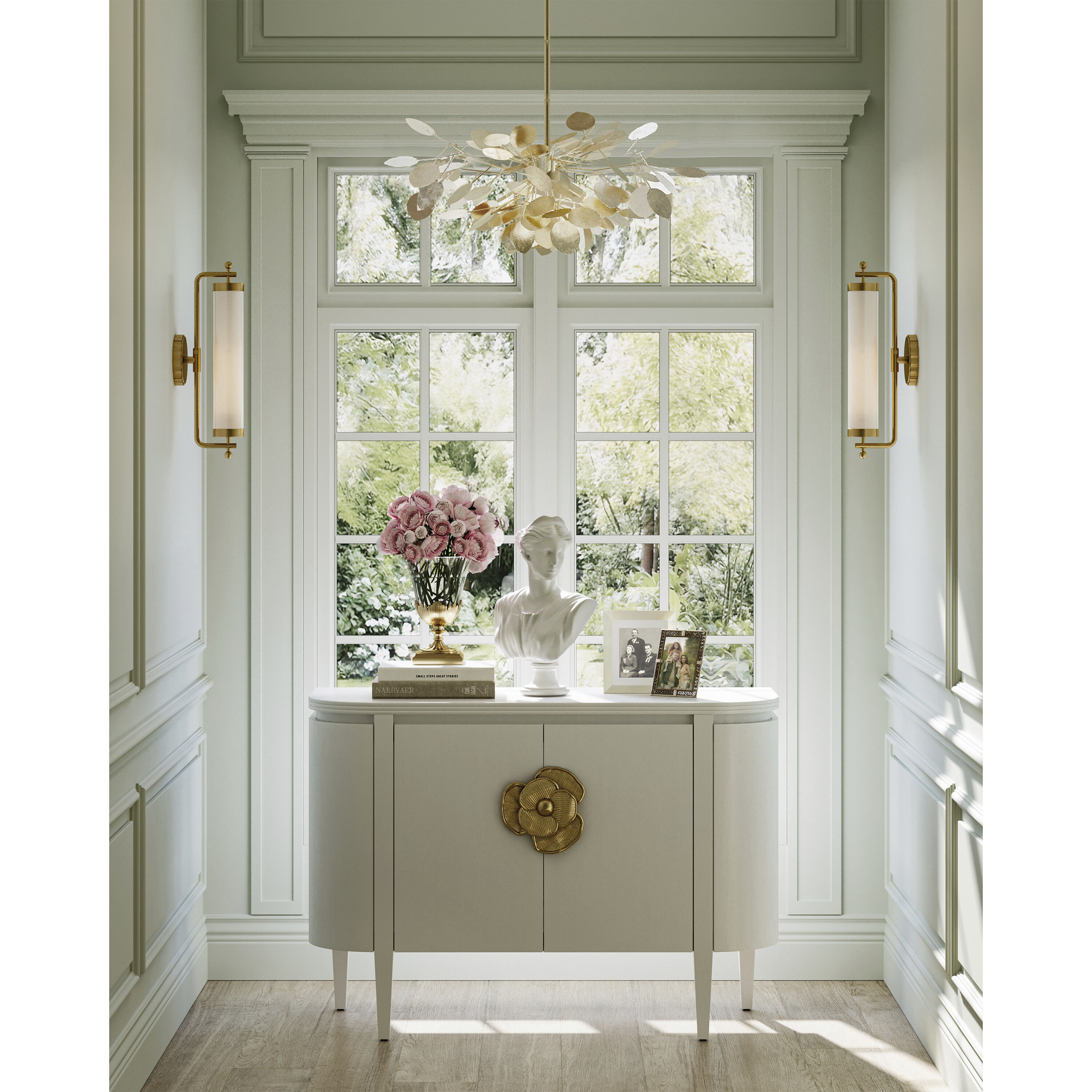 Latimer Wall Sconce Wall Light, Barry Goralnick Collection