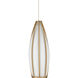 Parish 15 Light 21 inch White/Antique Brass/Silver Multi-Drop Pendant Ceiling Light