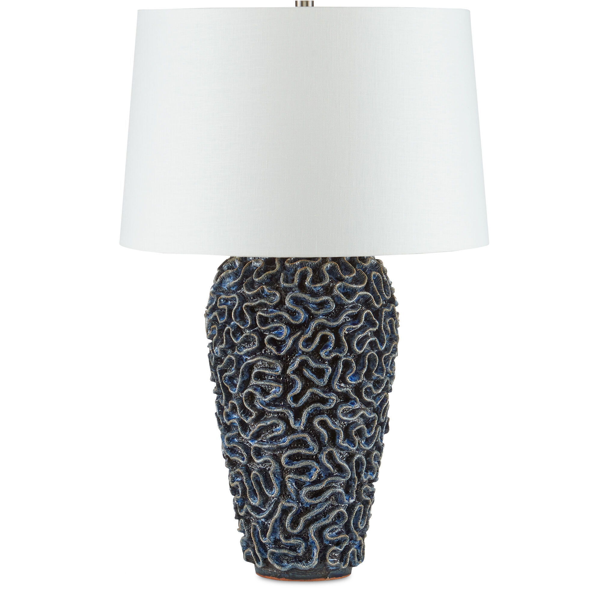 Milos 29.5 inch 150 watt Blue Table Lamp Portable Light