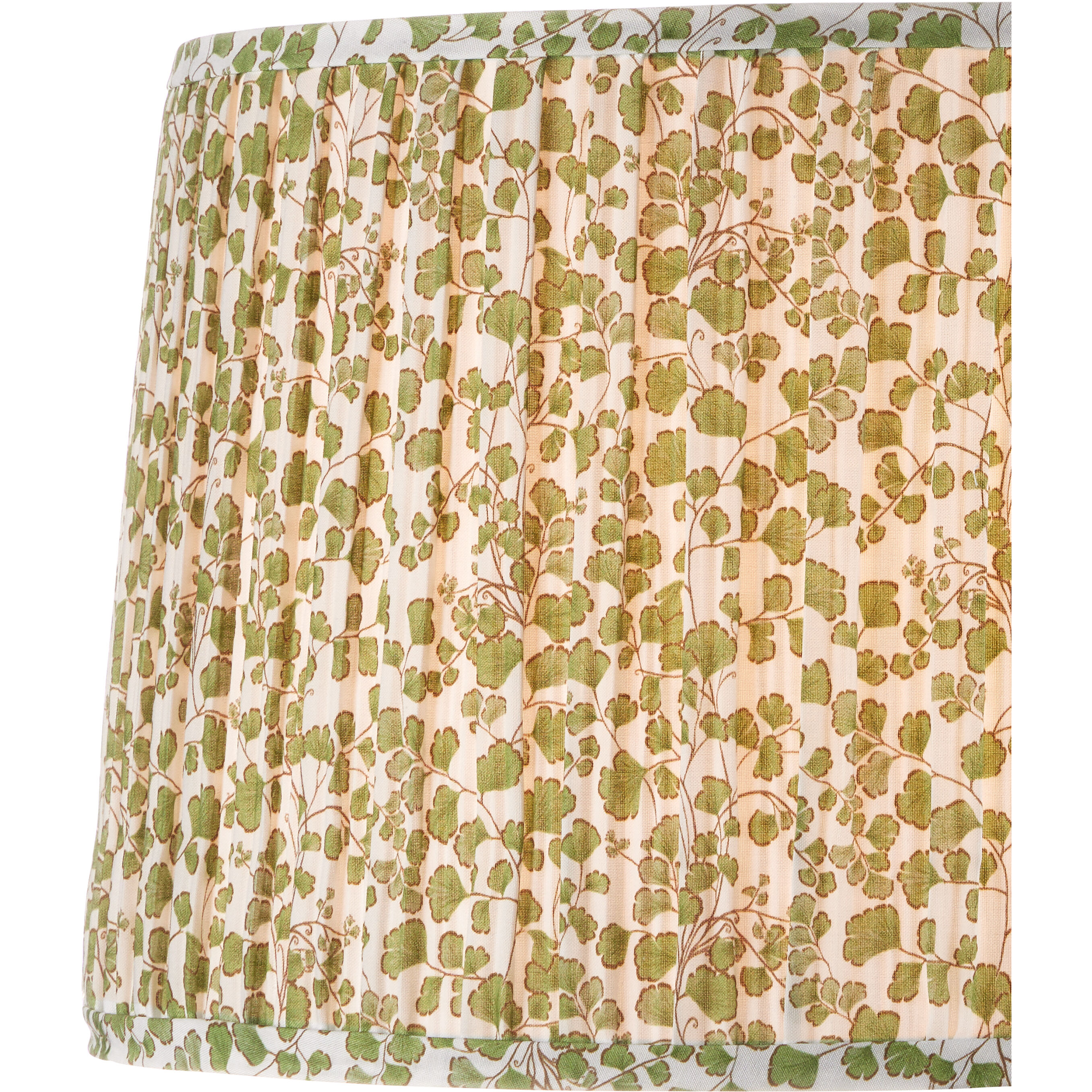 Maiden Green/Ivory Tapered Lamp Shade