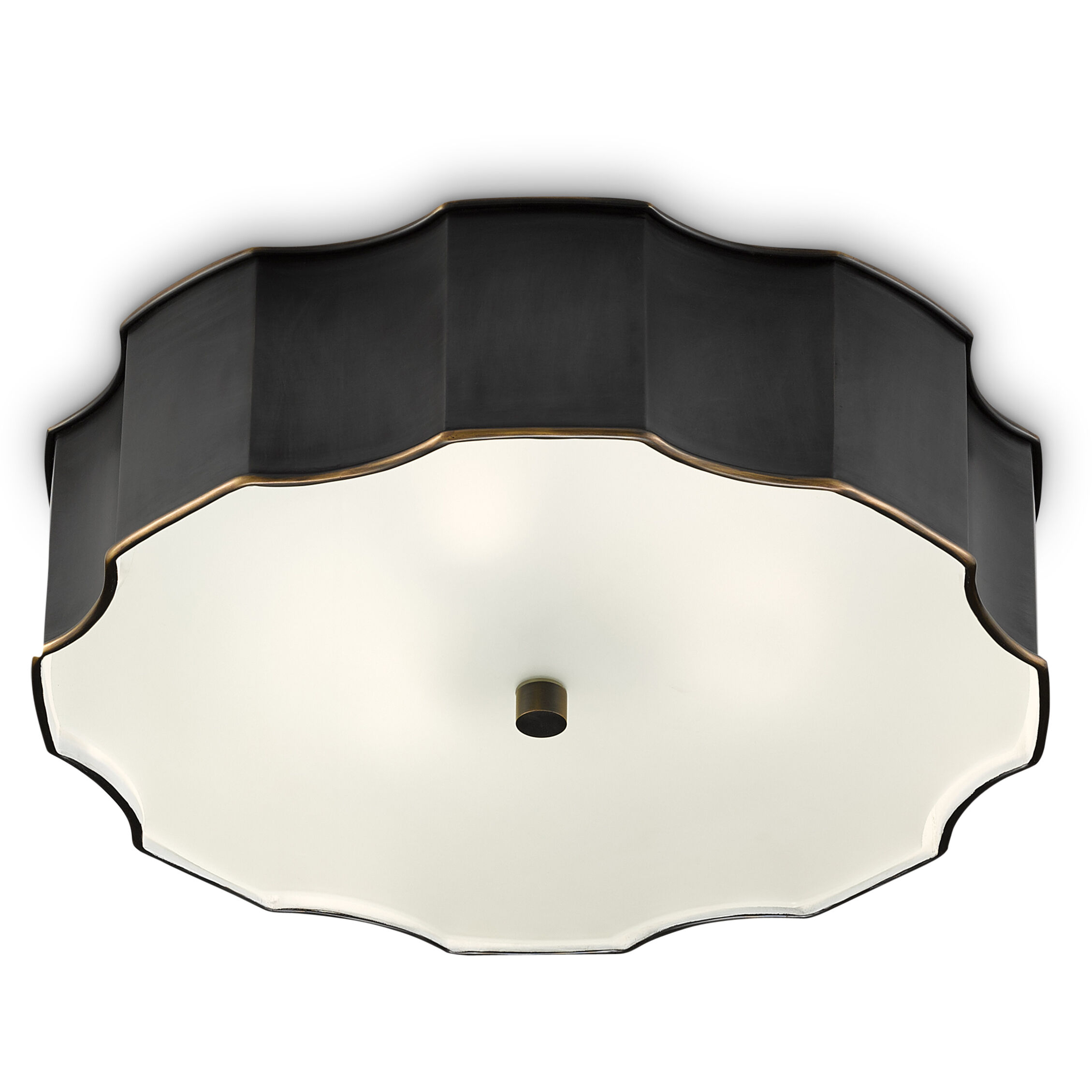 Wexford 3 Light 19.5 inch Oil Rubbed Bronze Flush Mount Ceiling Light