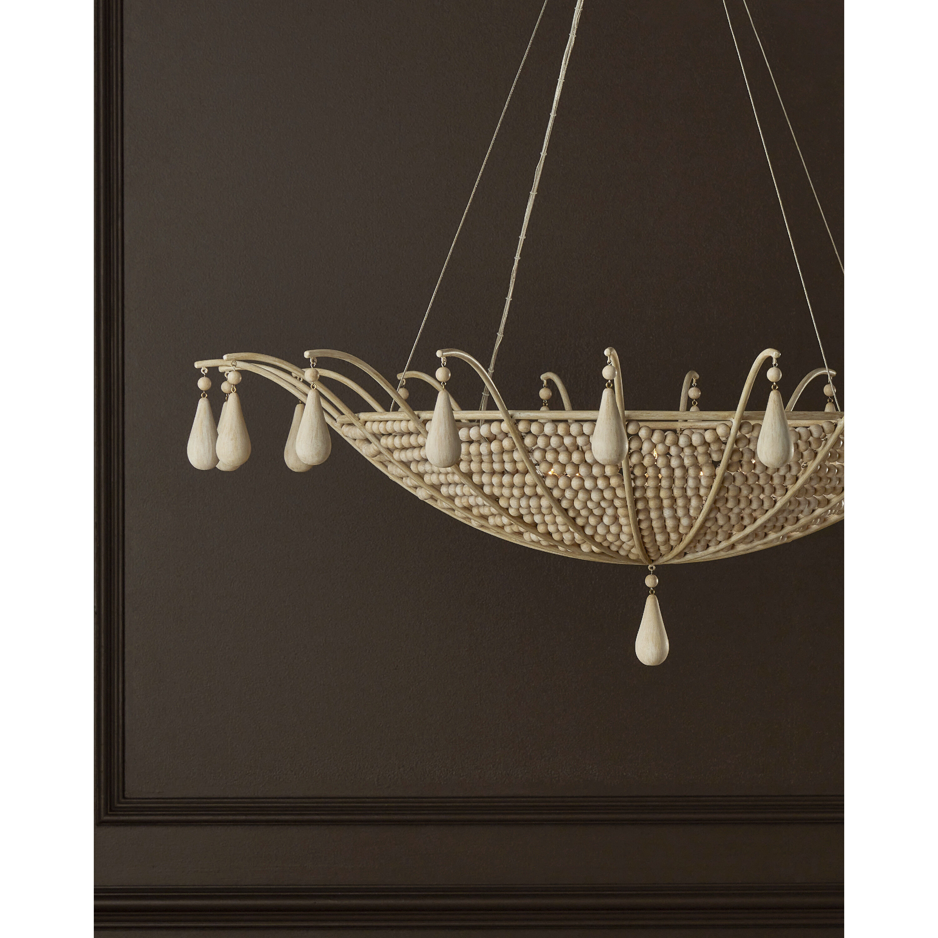 Korg 5 Light 42.25 inch Sandstone Chandelier Ceiling Light, Barry Goralnick Collection