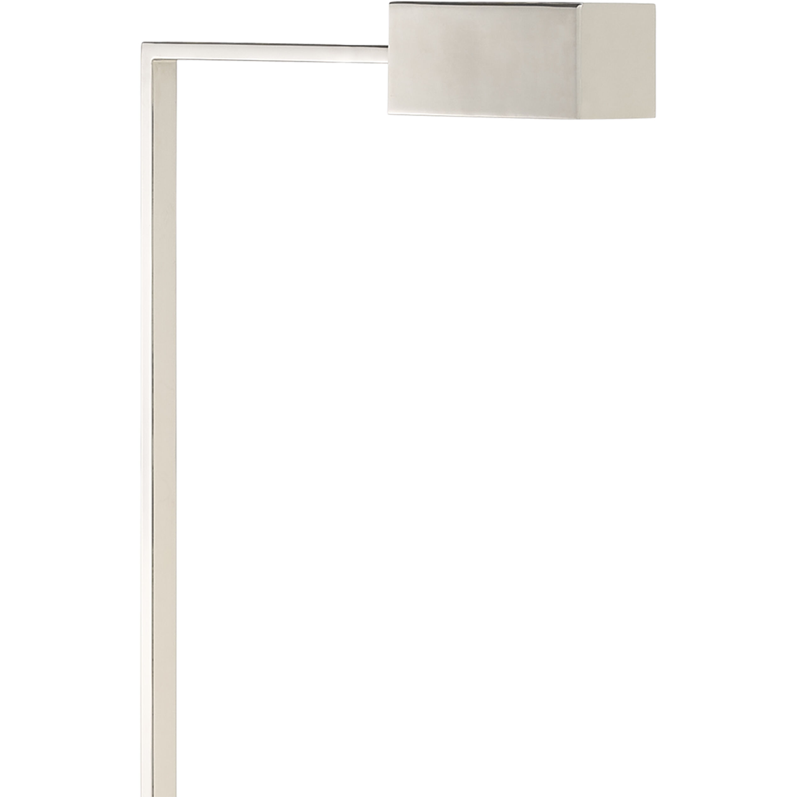 Ruxley 44.25 inch 25 watt Polished Nickel Floor Lamp Portable Light