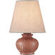 Piccolo 9 inch 25.00 watt Natural Rose Mini Table Lamp Portable Light
