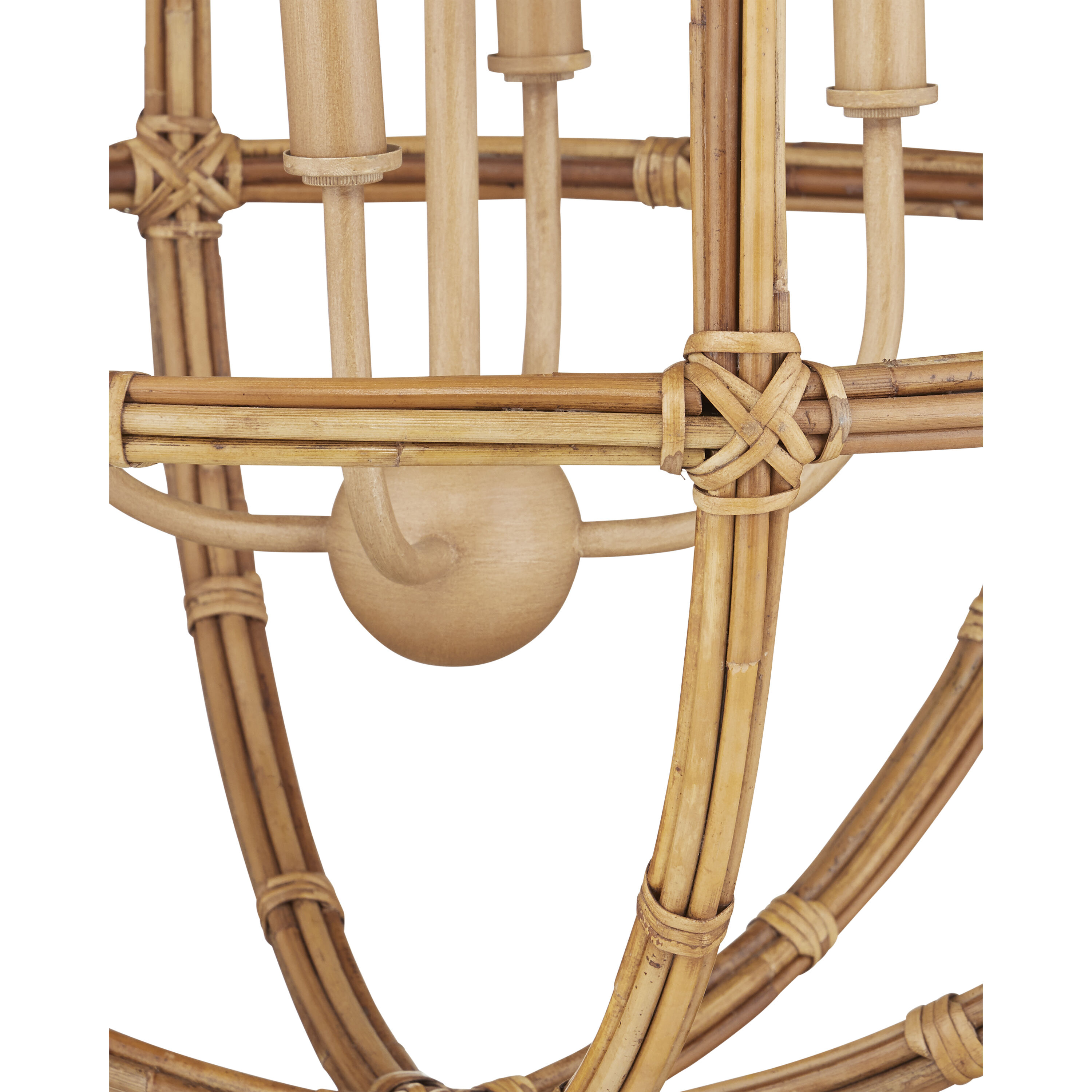 Charrette 4 Light 21.25 inch Natural/Saddle Tan Lantern Chandelier Ceiling Light