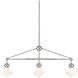 Rycroft Linear Chandelier Ceiling Light, Rectangular