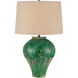 Blarney 31 inch 150.00 watt Green Table Lamp Portable Light