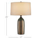 Cuprum 26 inch 150 watt Dark Green/Copper Table Lamp Portable Light
